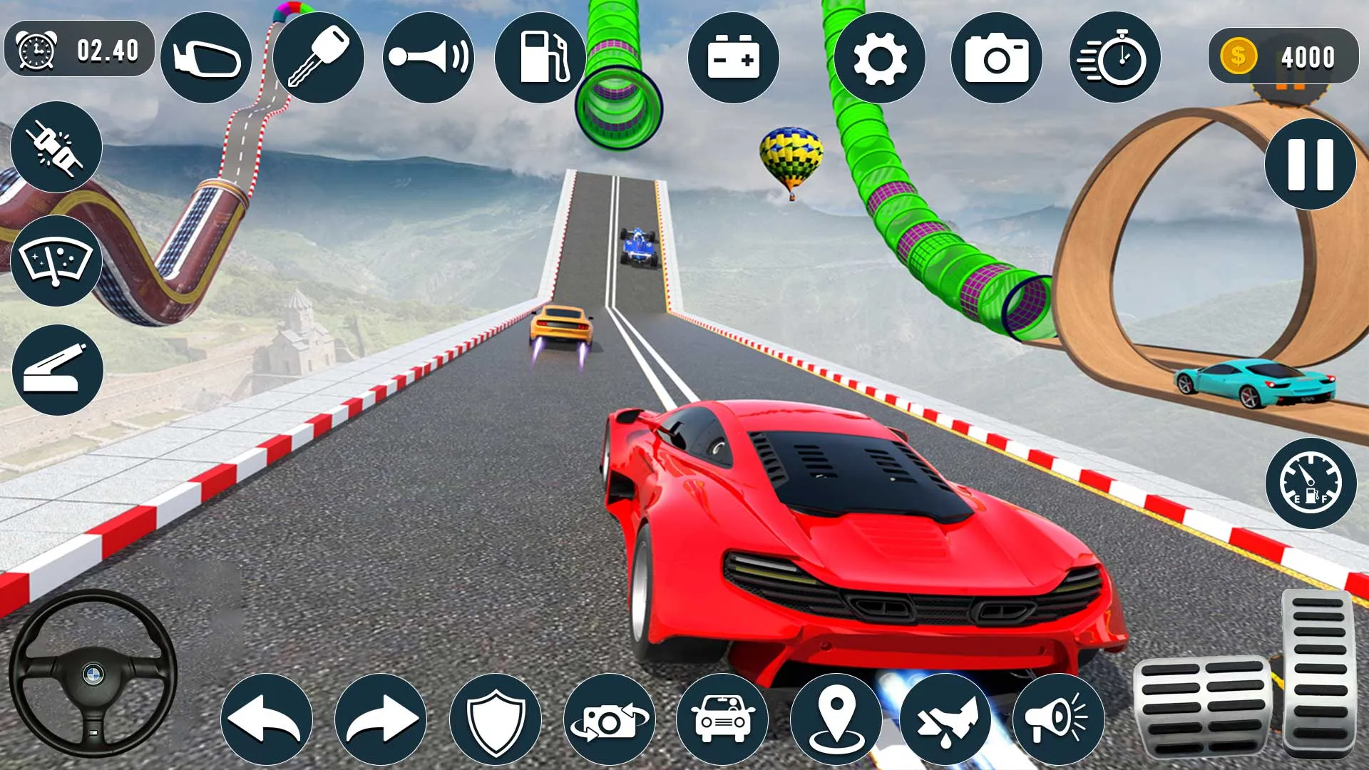 GT Car Stunts Crazy Car Racing | Indus Appstore | Screenshot