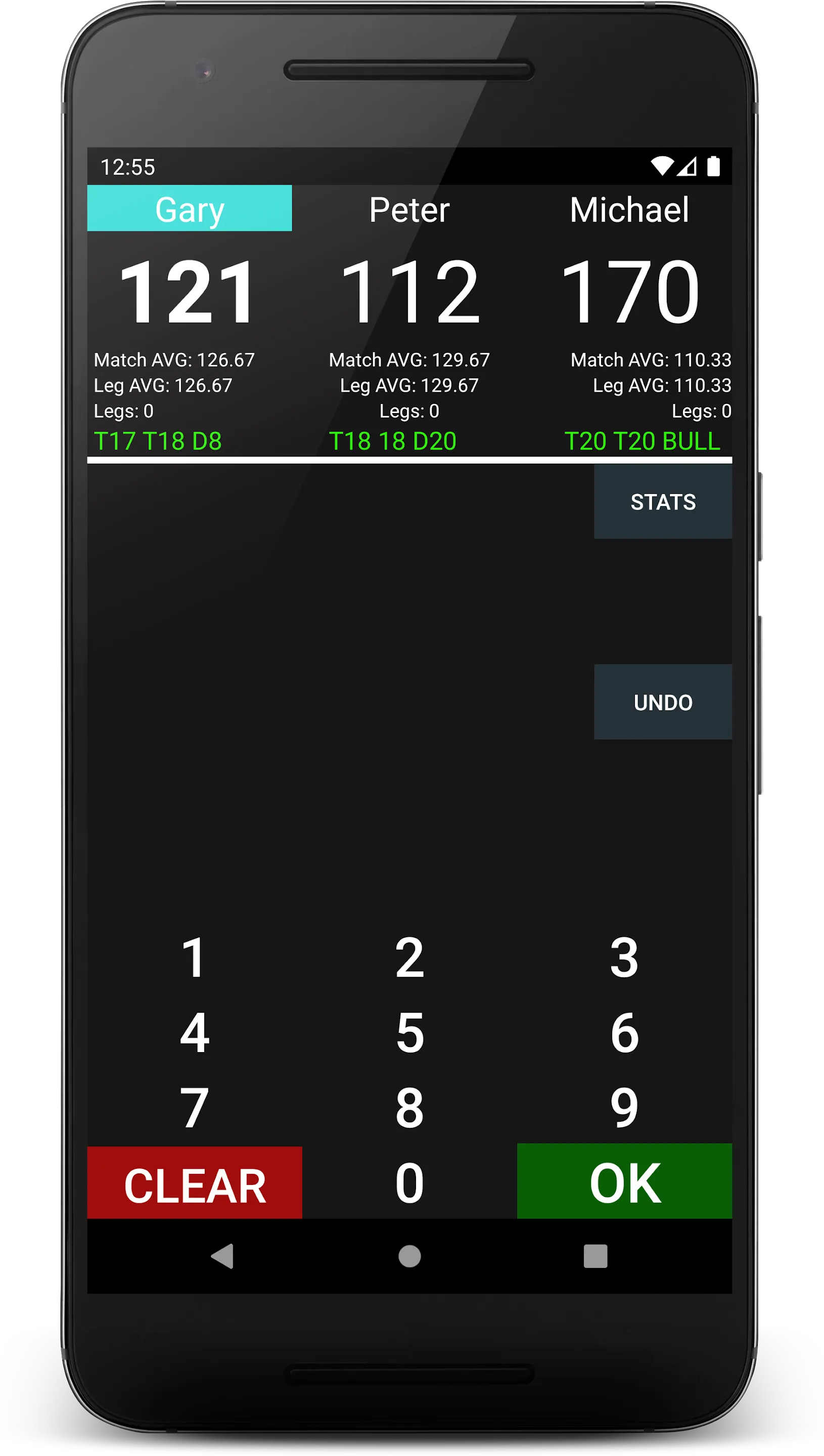 Essential Darts Scoreboard | Indus Appstore | Screenshot