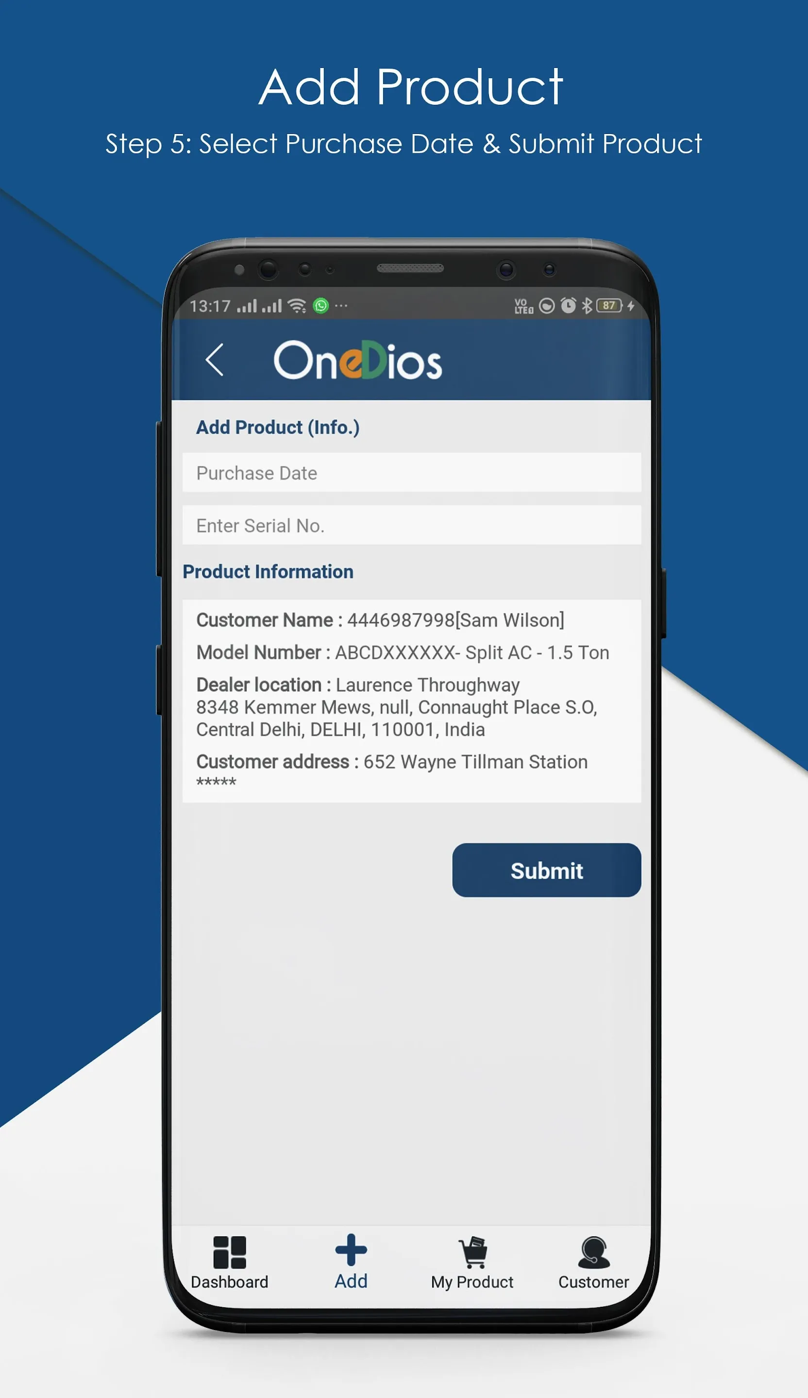 OneDios Business Partner | Indus Appstore | Screenshot