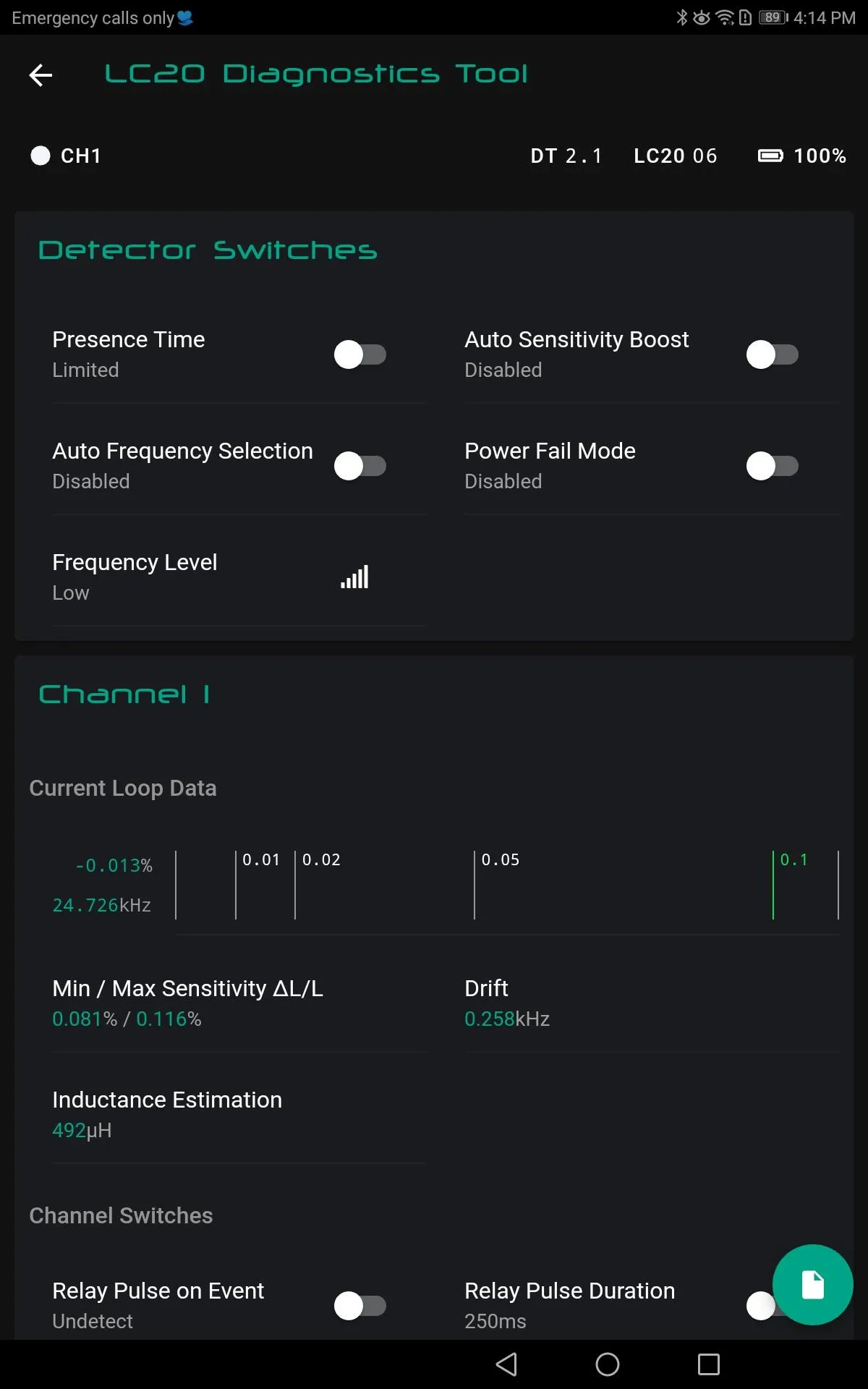 LC20 Diagnostics Tool | Indus Appstore | Screenshot