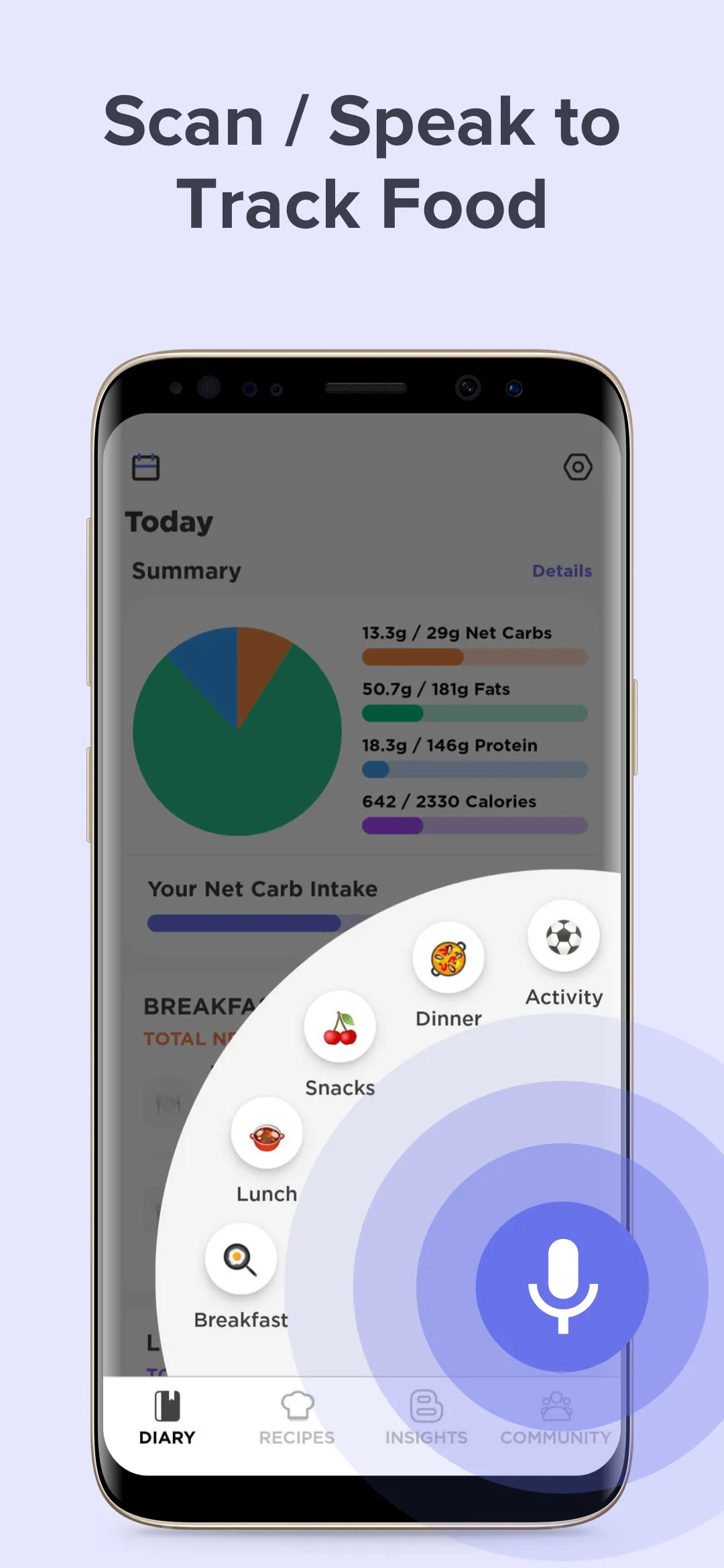 Keto Manager: Low Carb Diet | Indus Appstore | Screenshot