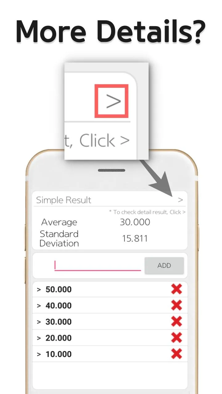 Average Standard Deviation Cal | Indus Appstore | Screenshot