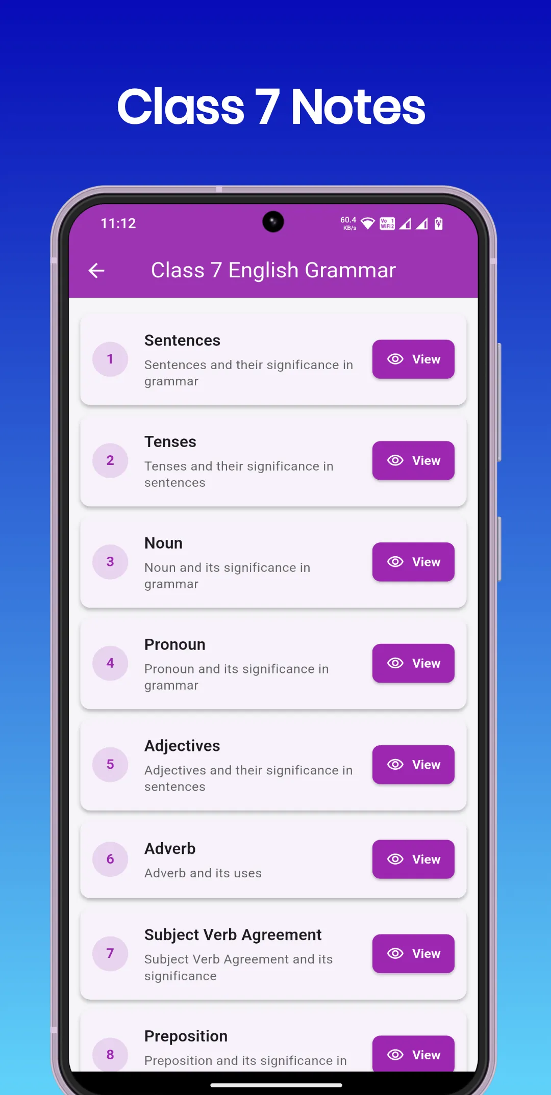 Class 7 Notes | Indus Appstore | Screenshot