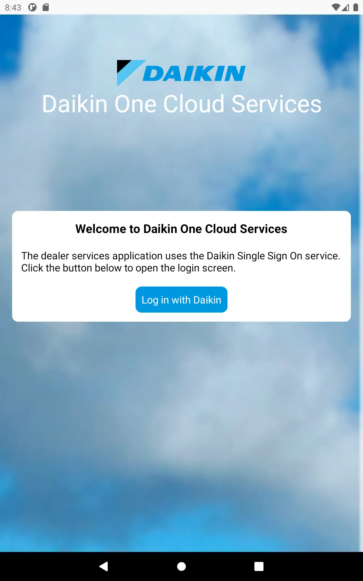 Daikin One Cloud Services | Indus Appstore | Screenshot