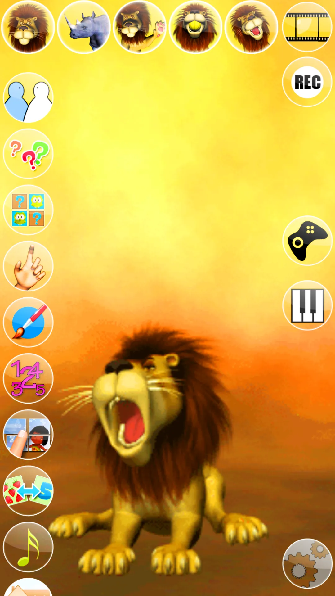 Talking Luis Lion | Indus Appstore | Screenshot