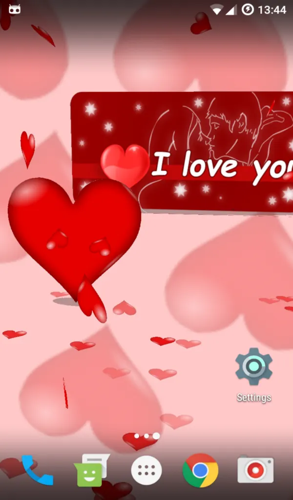 Happy Valentine LWP | Indus Appstore | Screenshot