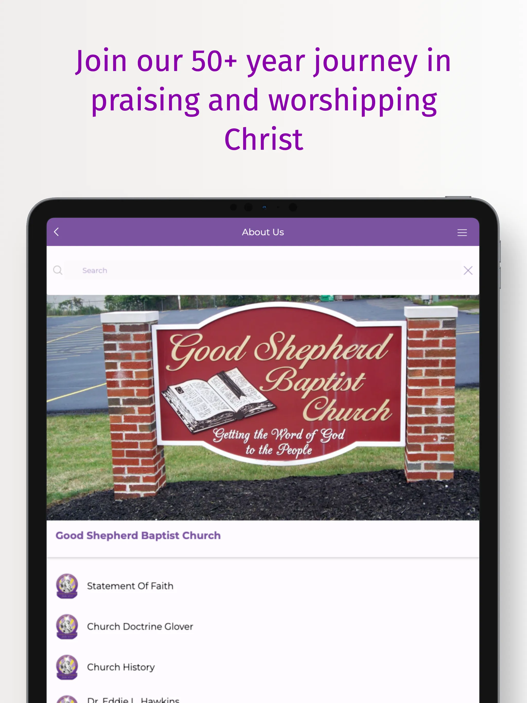 Good Shepherd Baptist Church. | Indus Appstore | Screenshot