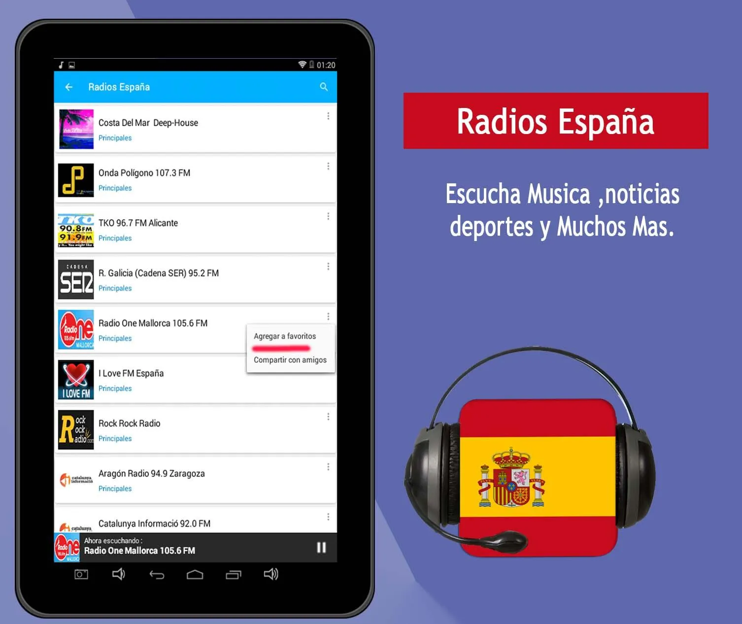 Radios de España | Indus Appstore | Screenshot