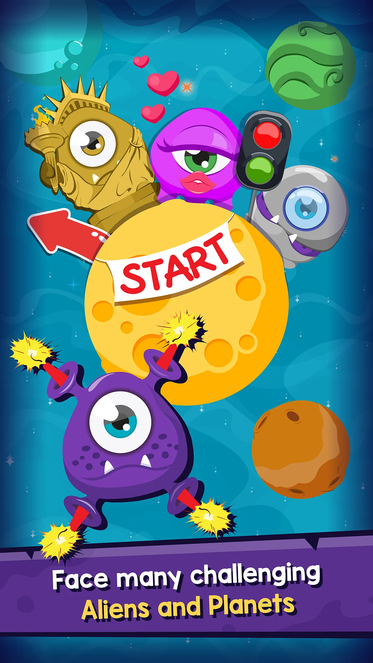 Winkerblast: Connect Aliens | Indus Appstore | Screenshot