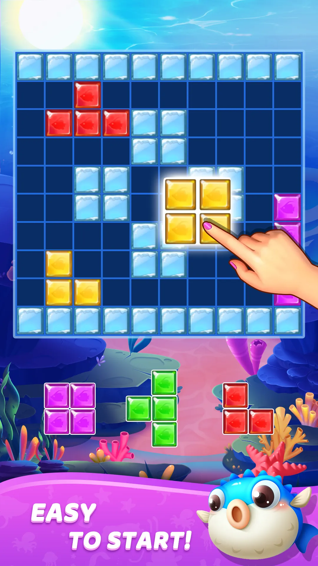 Aqua Blocks Puzzle Seas | Indus Appstore | Screenshot