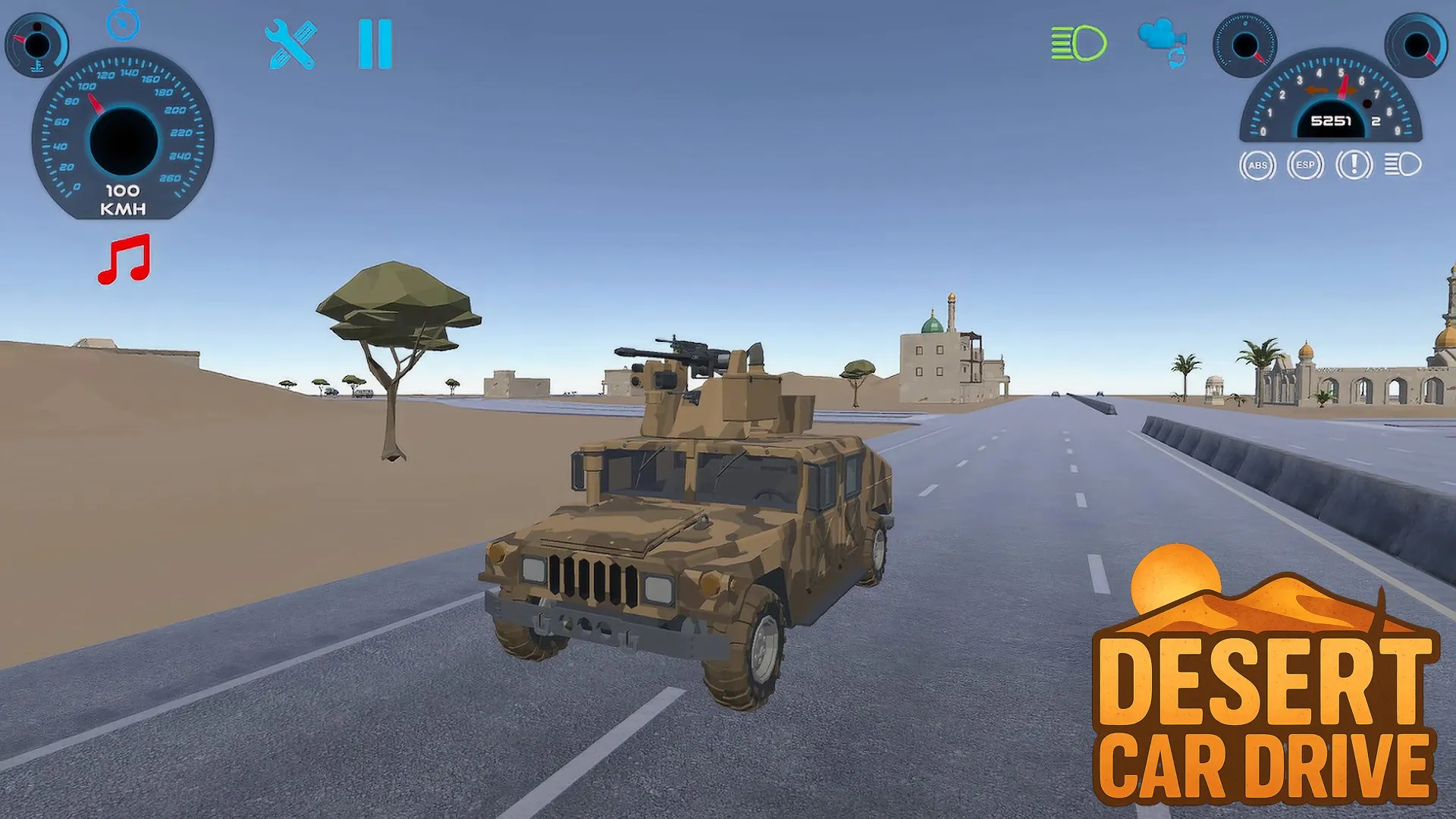 Desert Car Drive | Indus Appstore | Screenshot