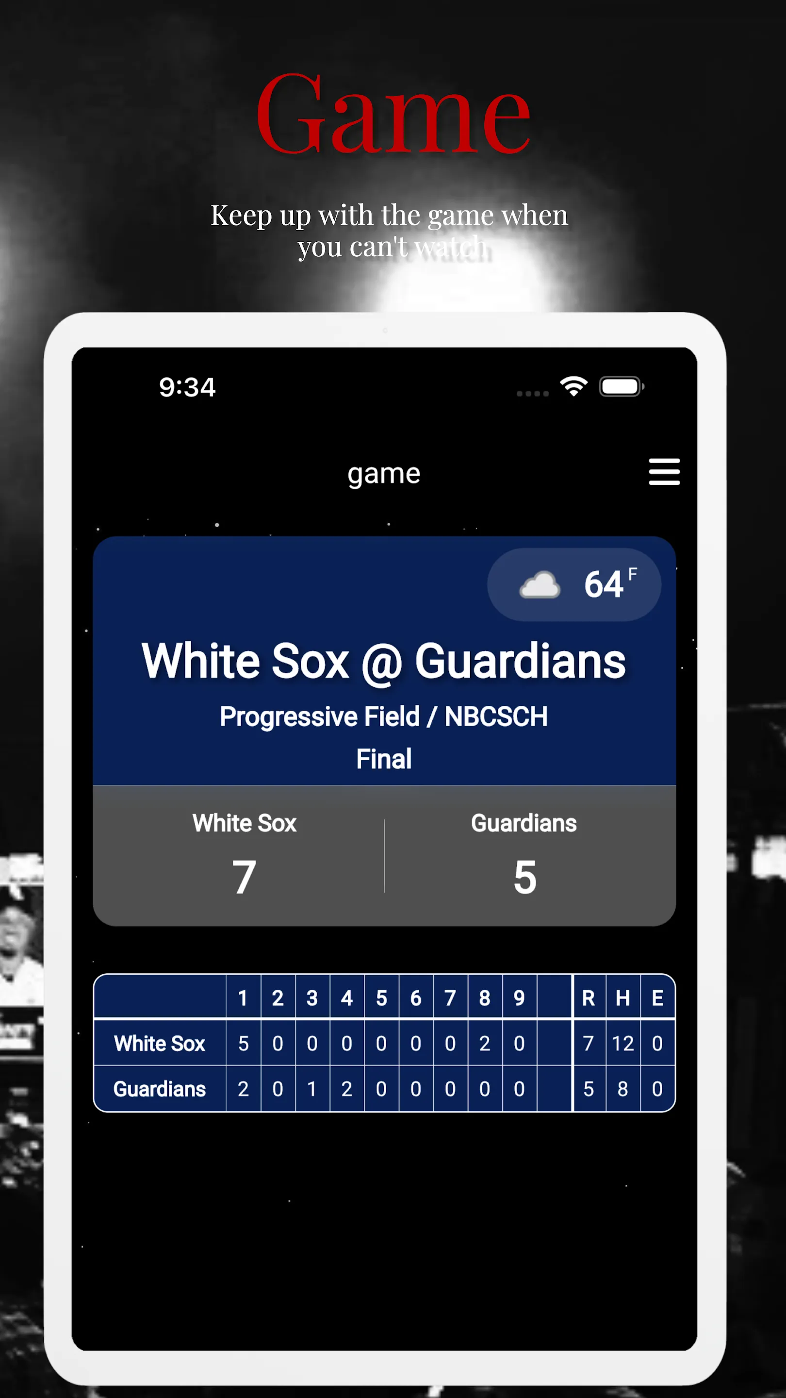 Chicago Baseball - Sox Edition | Indus Appstore | Screenshot