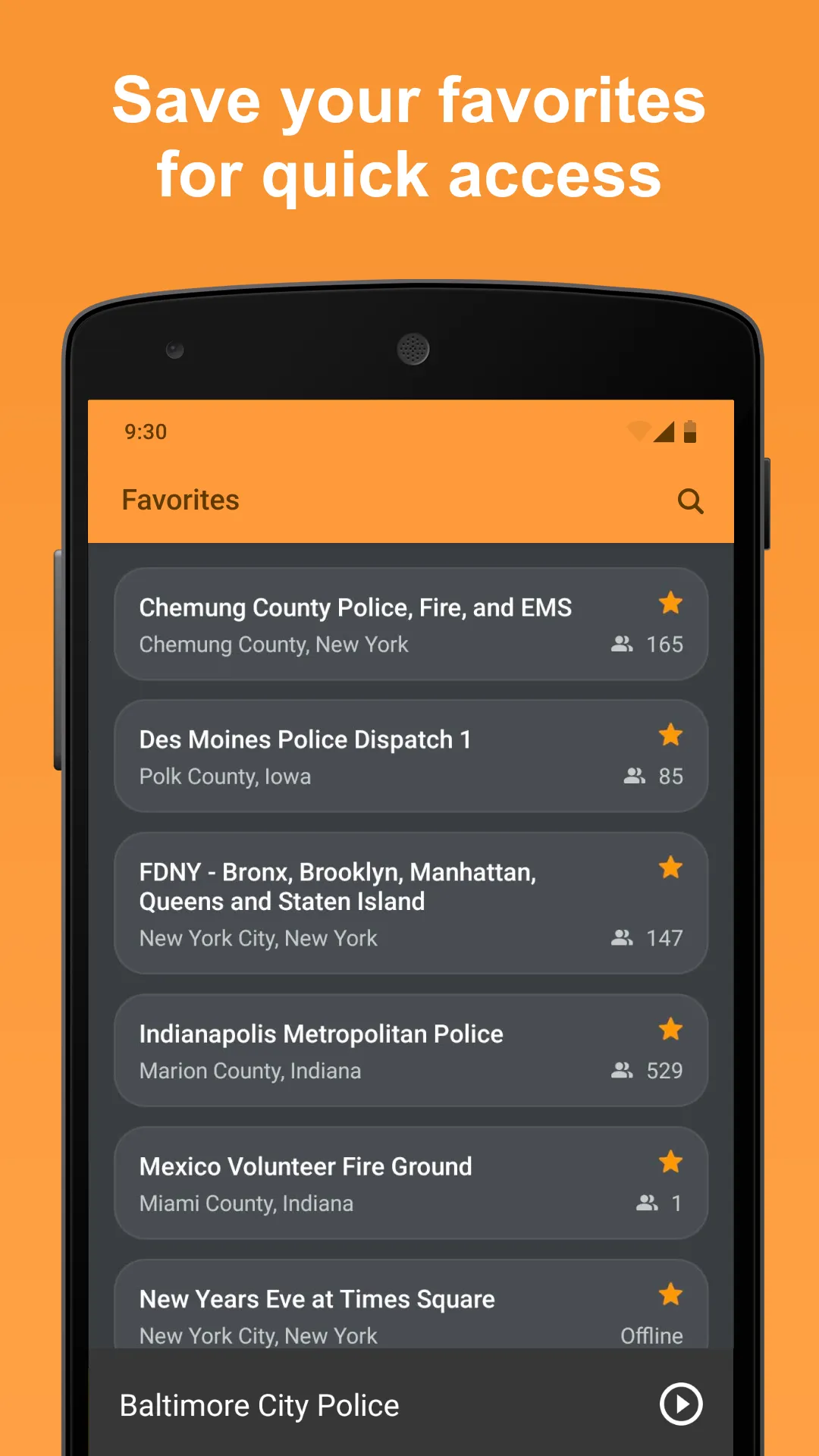 Scanner Radio - Police Scanner | Indus Appstore | Screenshot