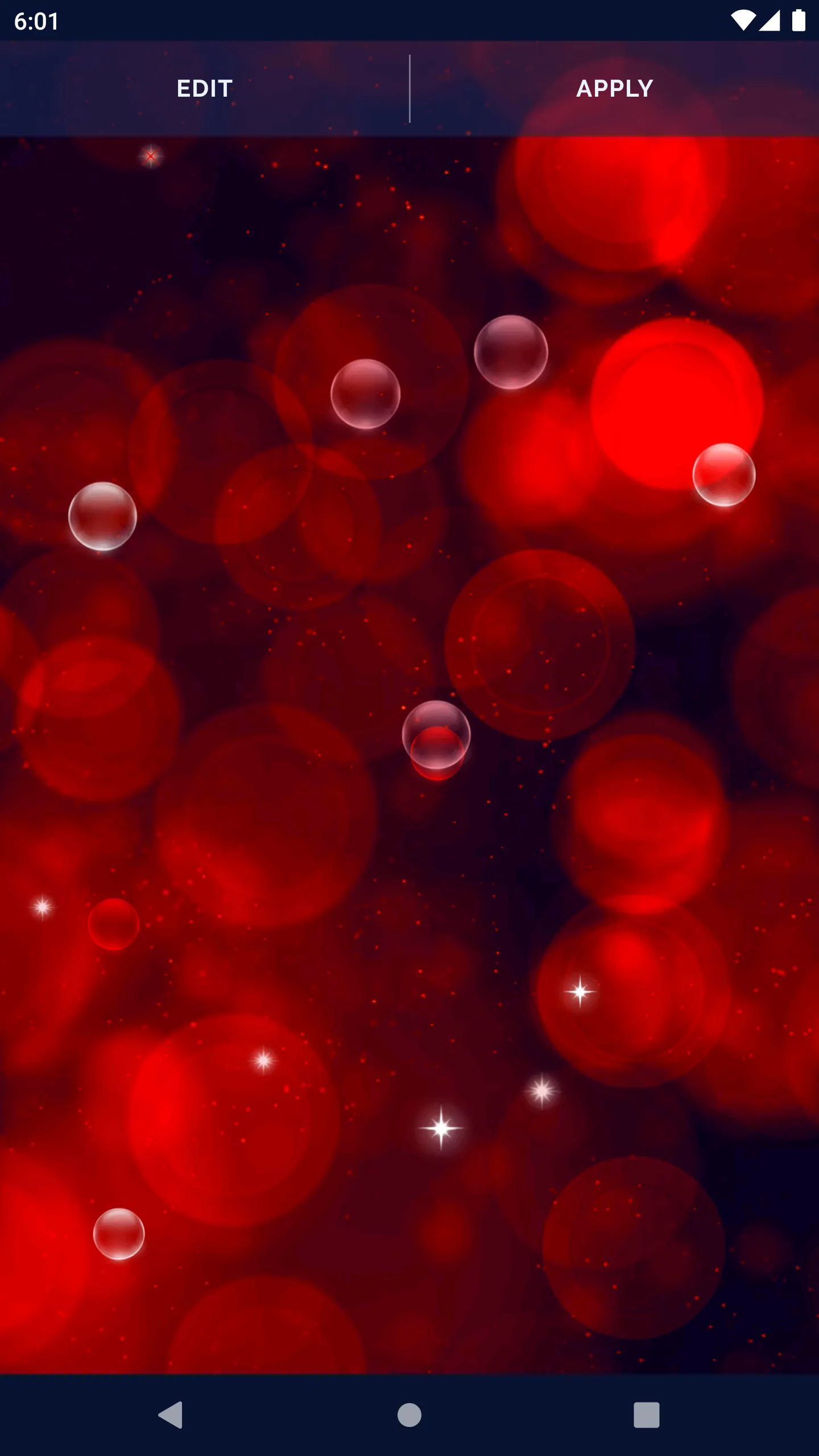 Red Bubble HD Live Wallpaper | Indus Appstore | Screenshot