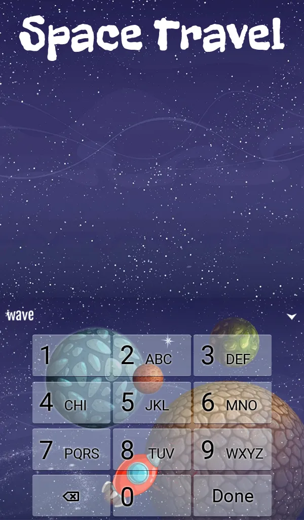 Space Travel Wallpaper Theme | Indus Appstore | Screenshot