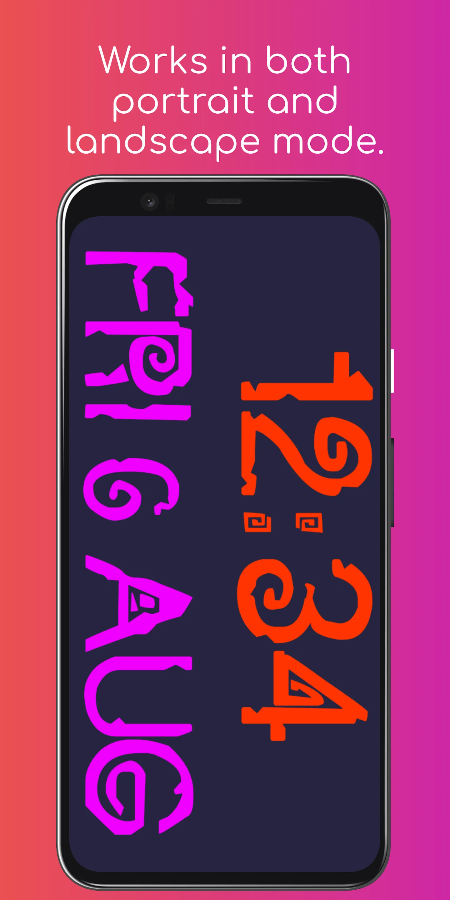 Fullscreen Clock | Indus Appstore | Screenshot