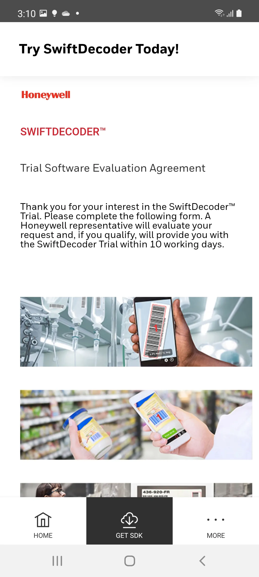 SwiftDecoder by Honeywell | Indus Appstore | Screenshot