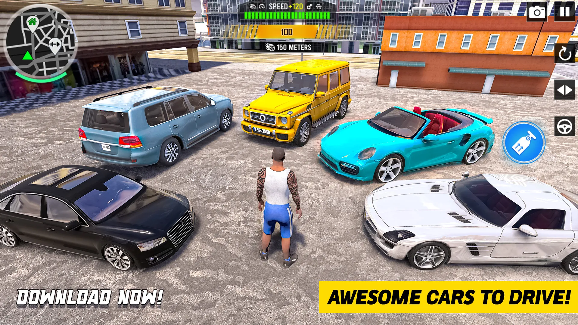 City Driving Car Simulator 3D | Indus Appstore | Screenshot