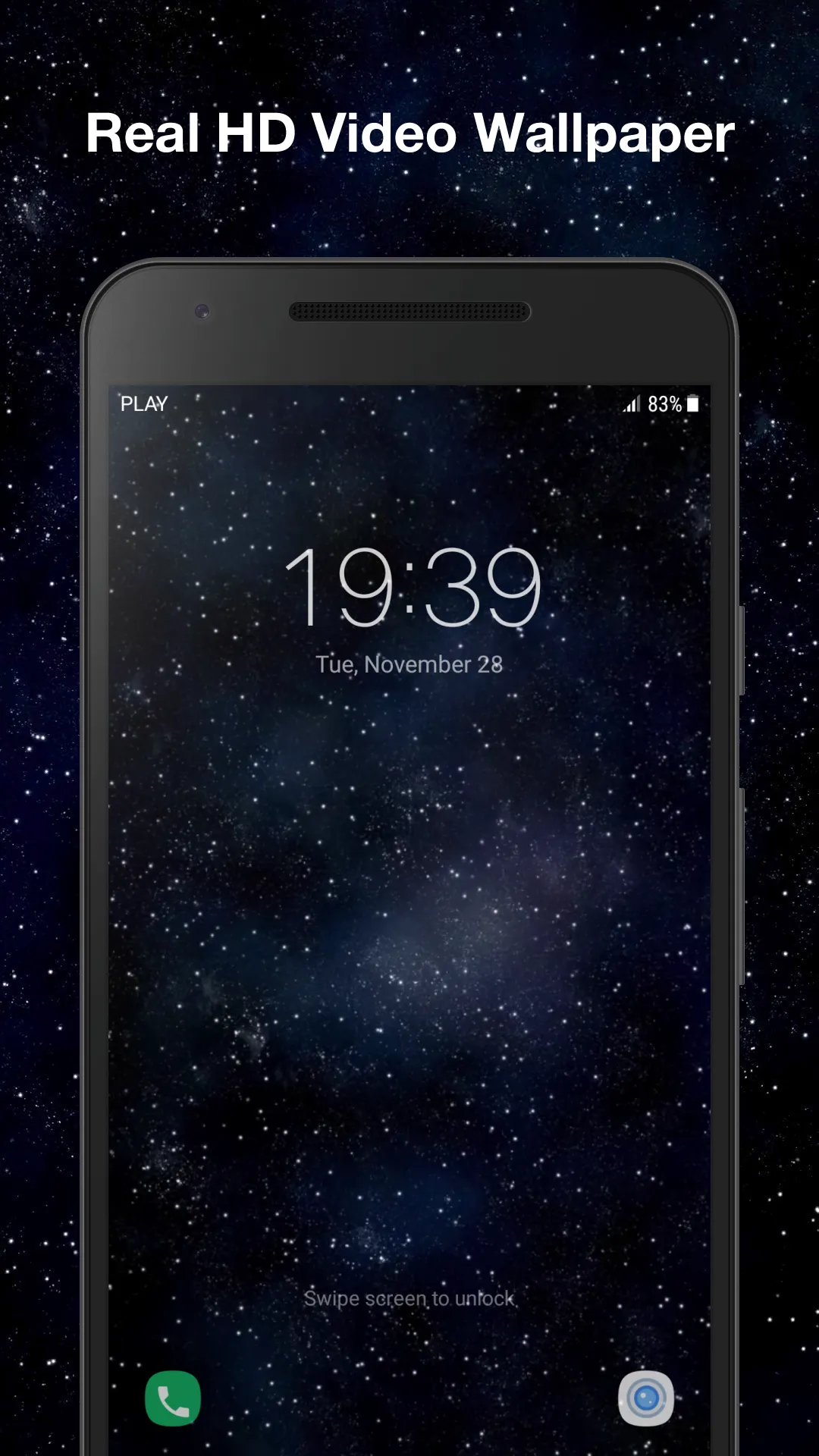 3d Black Live Wallpaper | Indus Appstore | Screenshot