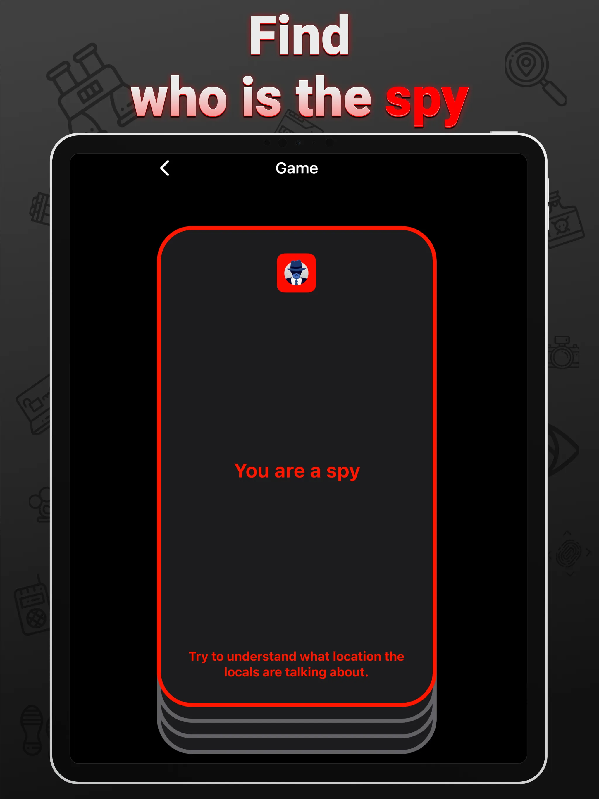 Spy - Board Party Game | Indus Appstore | Screenshot