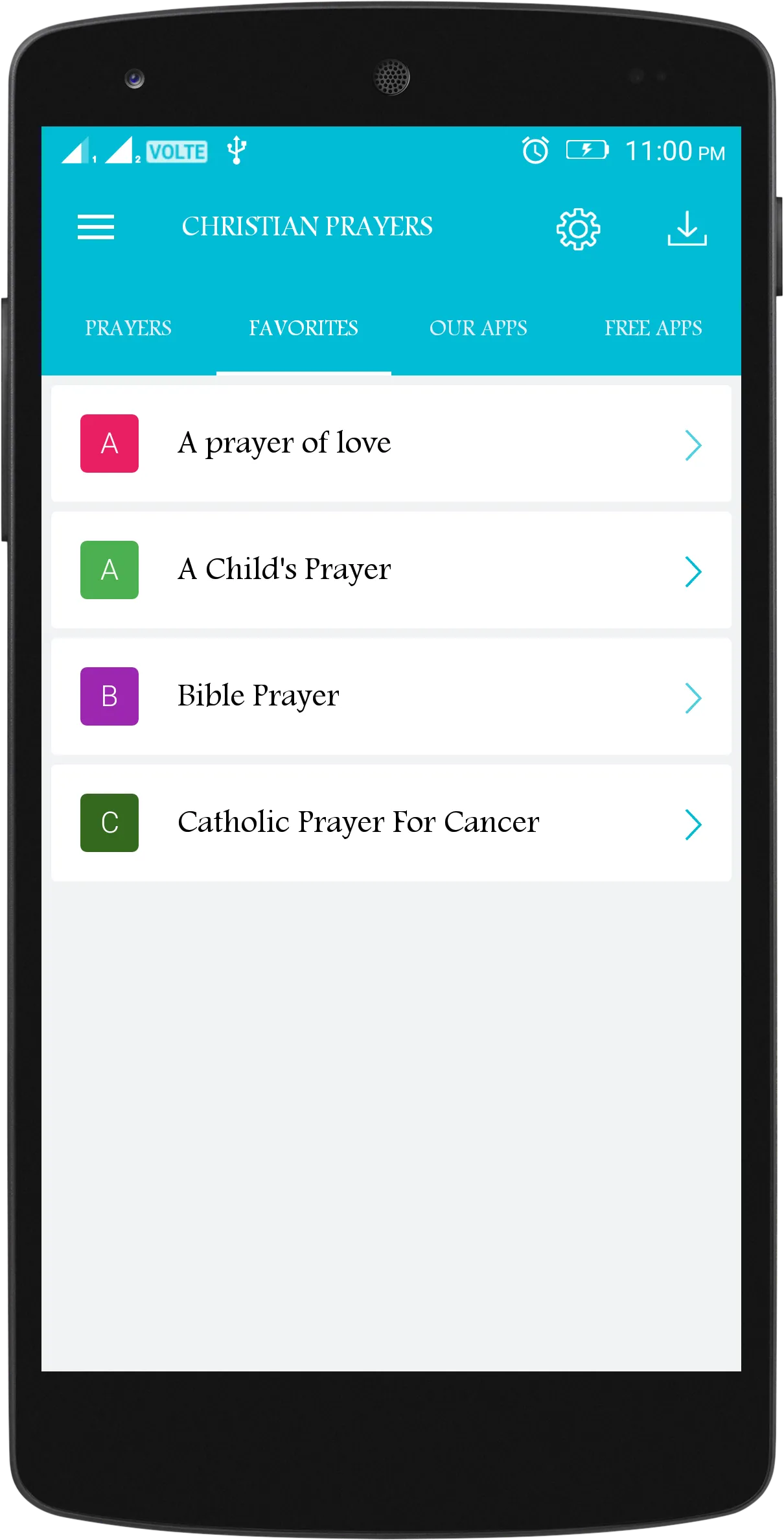 Christian Prayers | Indus Appstore | Screenshot