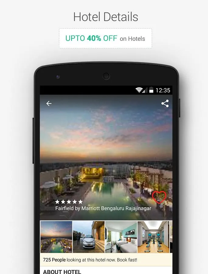 VIA - Flight Hotel Holiday Bus | Indus Appstore | Screenshot