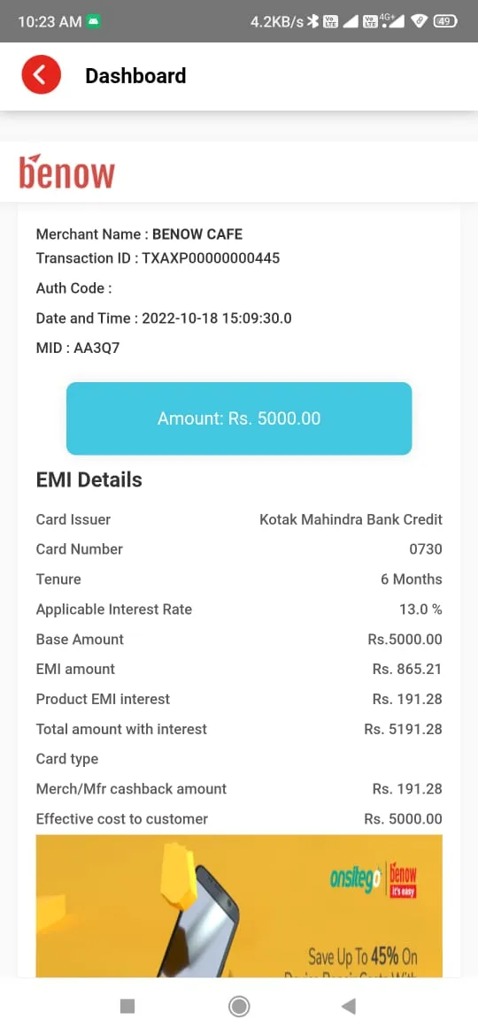 Benow Merchant app | Indus Appstore | Screenshot