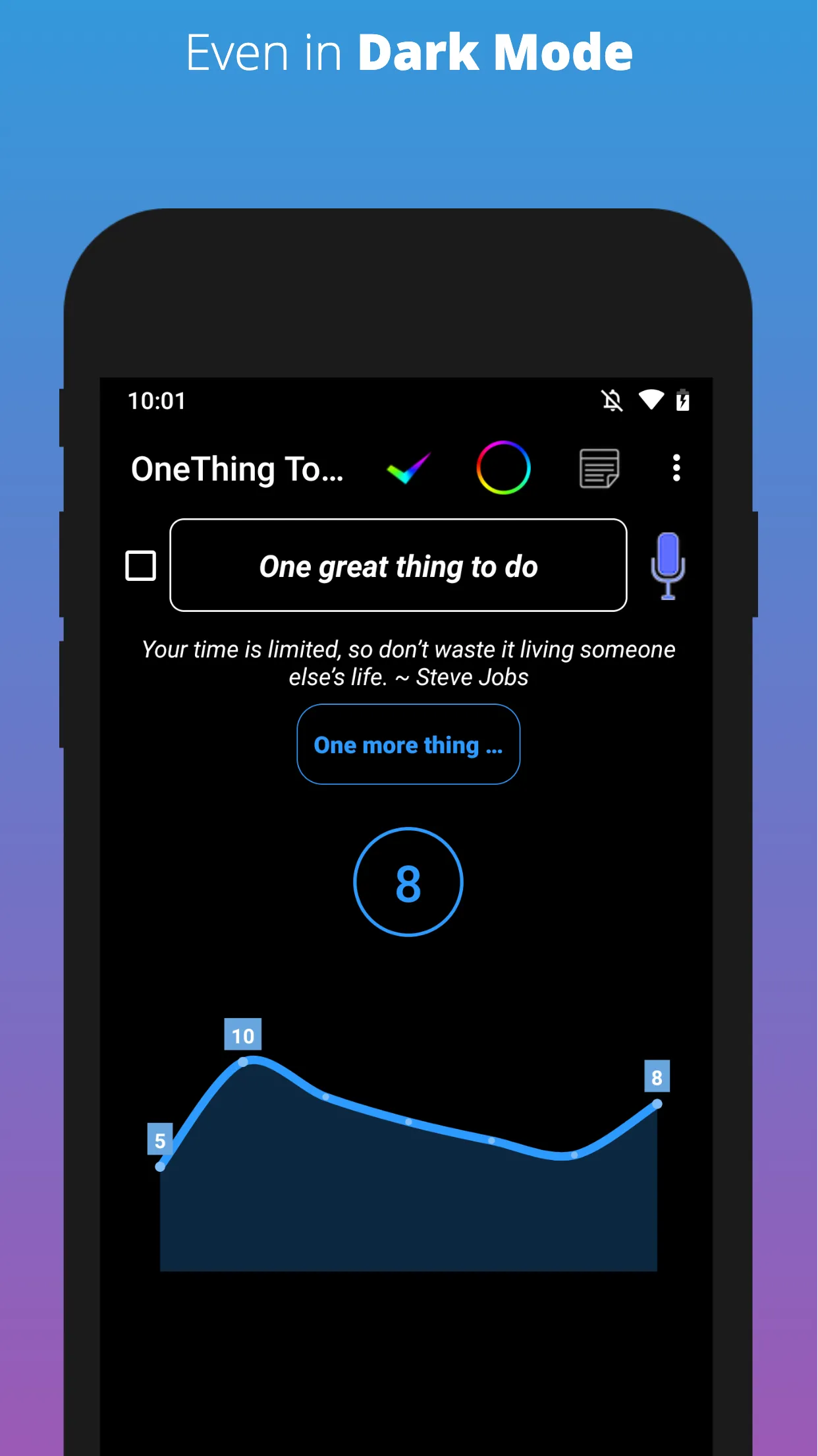 OneThing Todo | Indus Appstore | Screenshot