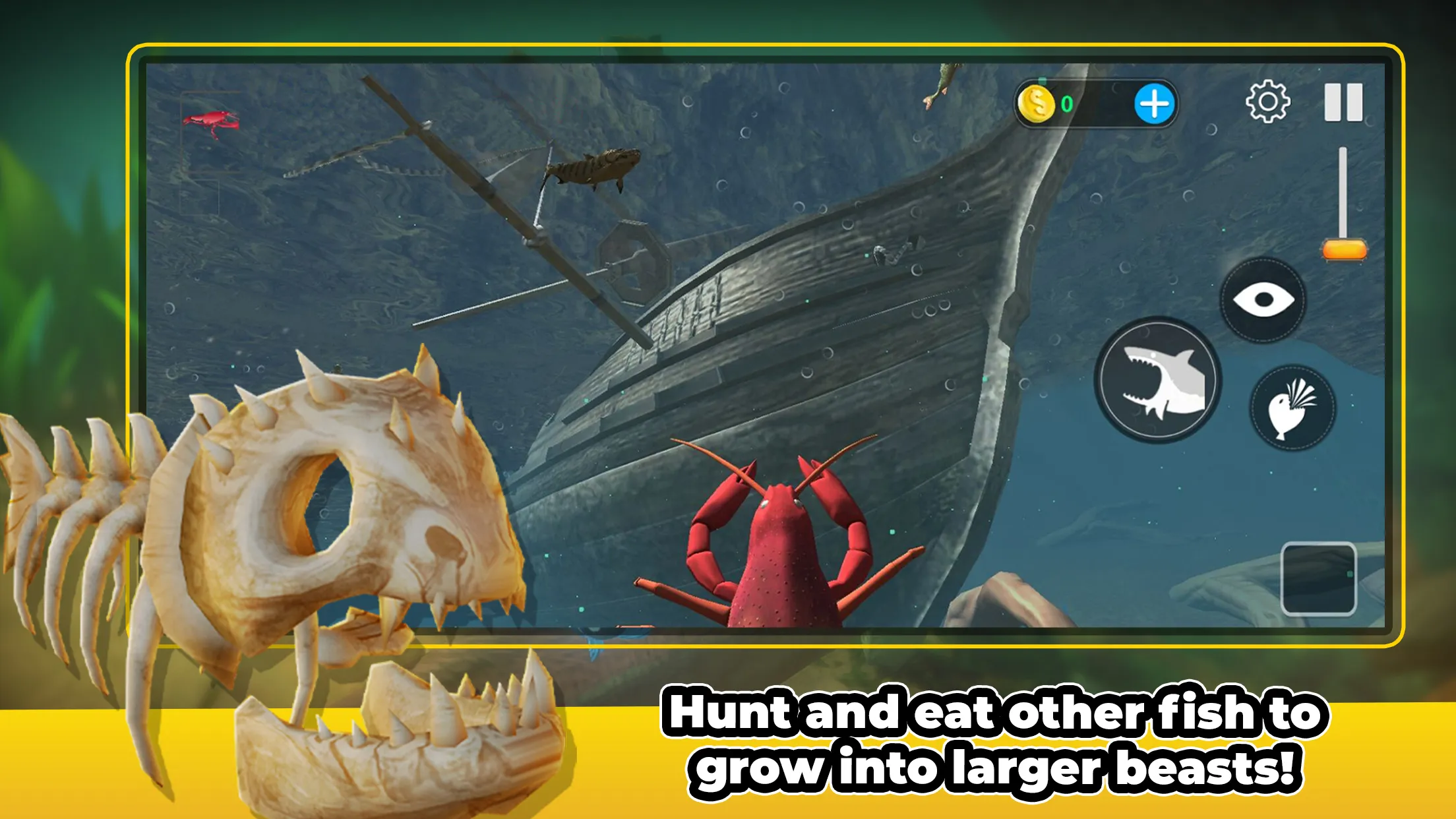 Feed and Fish Survivors | Indus Appstore | Screenshot