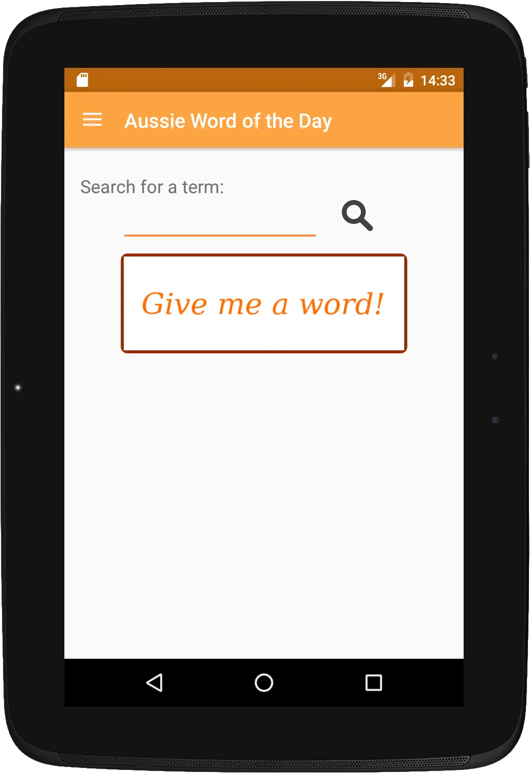 Aussie Word of the Day | Indus Appstore | Screenshot