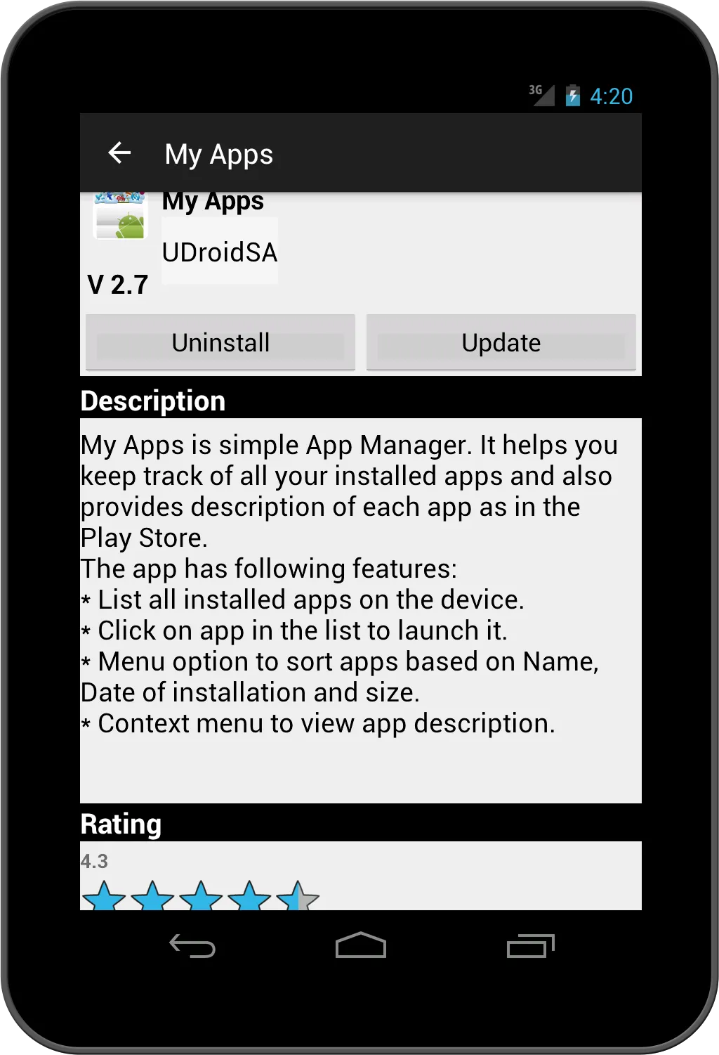 My Apps | Indus Appstore | Screenshot