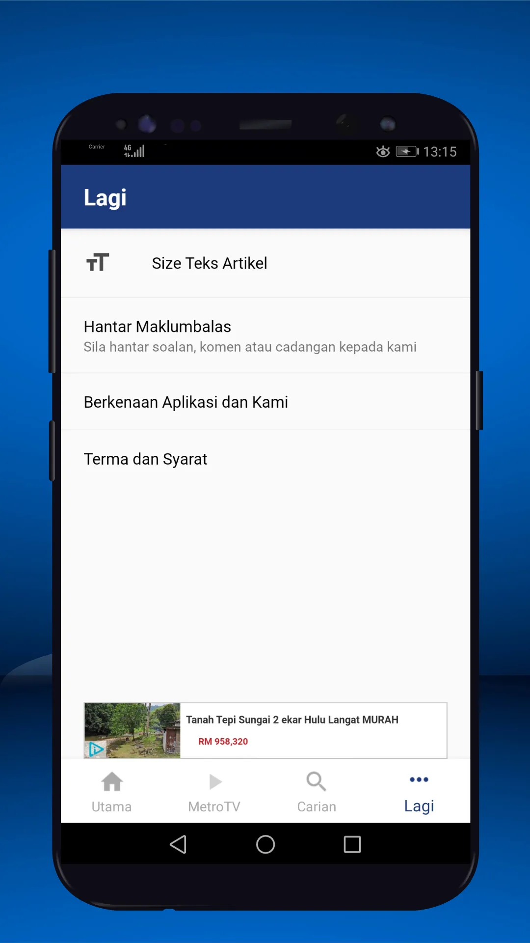 Harian Metro Mobile | Indus Appstore | Screenshot