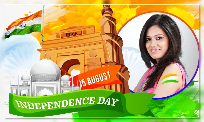 Independence Day Photo Frames | Indus Appstore | Screenshot