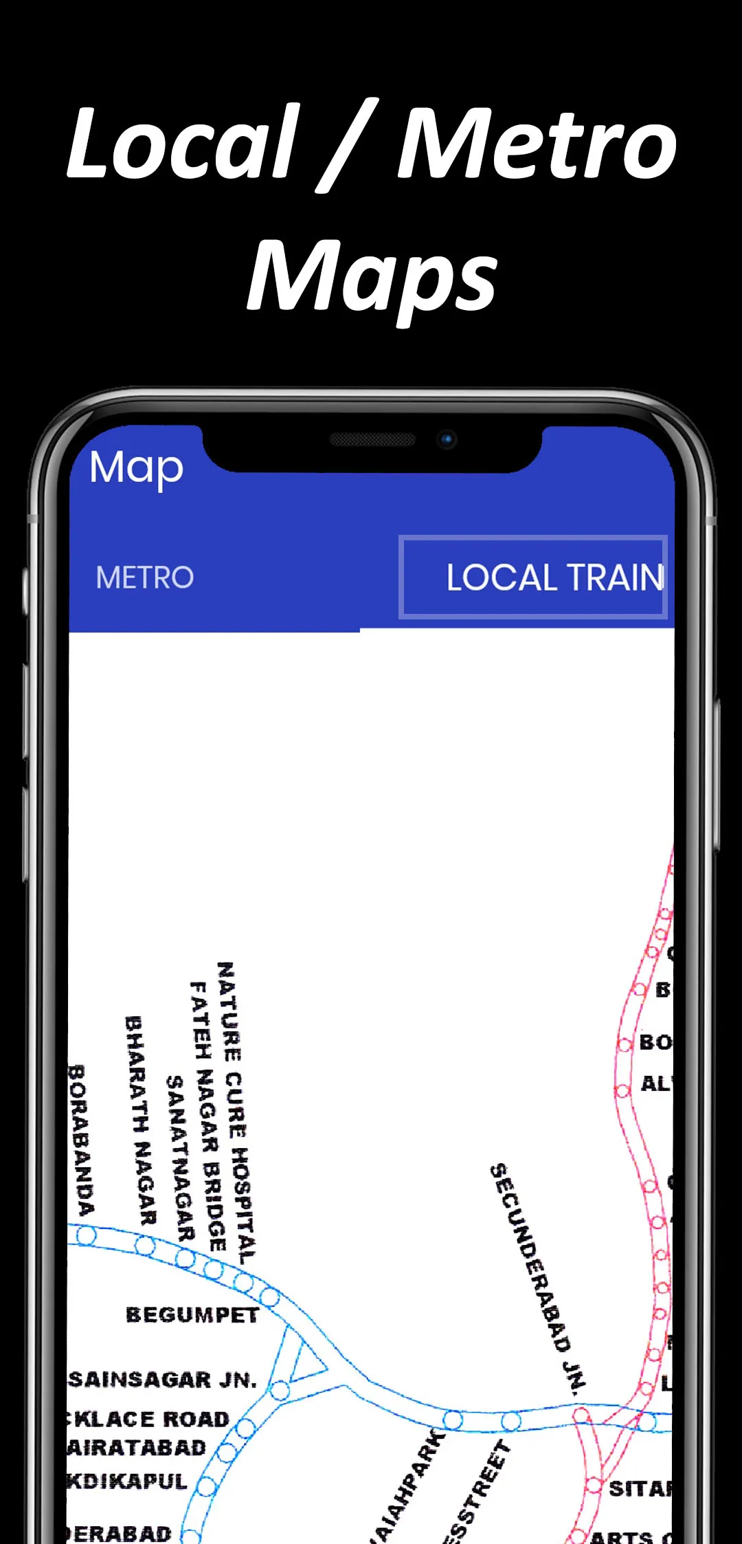 Hyderabad Metro Train, RTC Bus | Indus Appstore | Screenshot