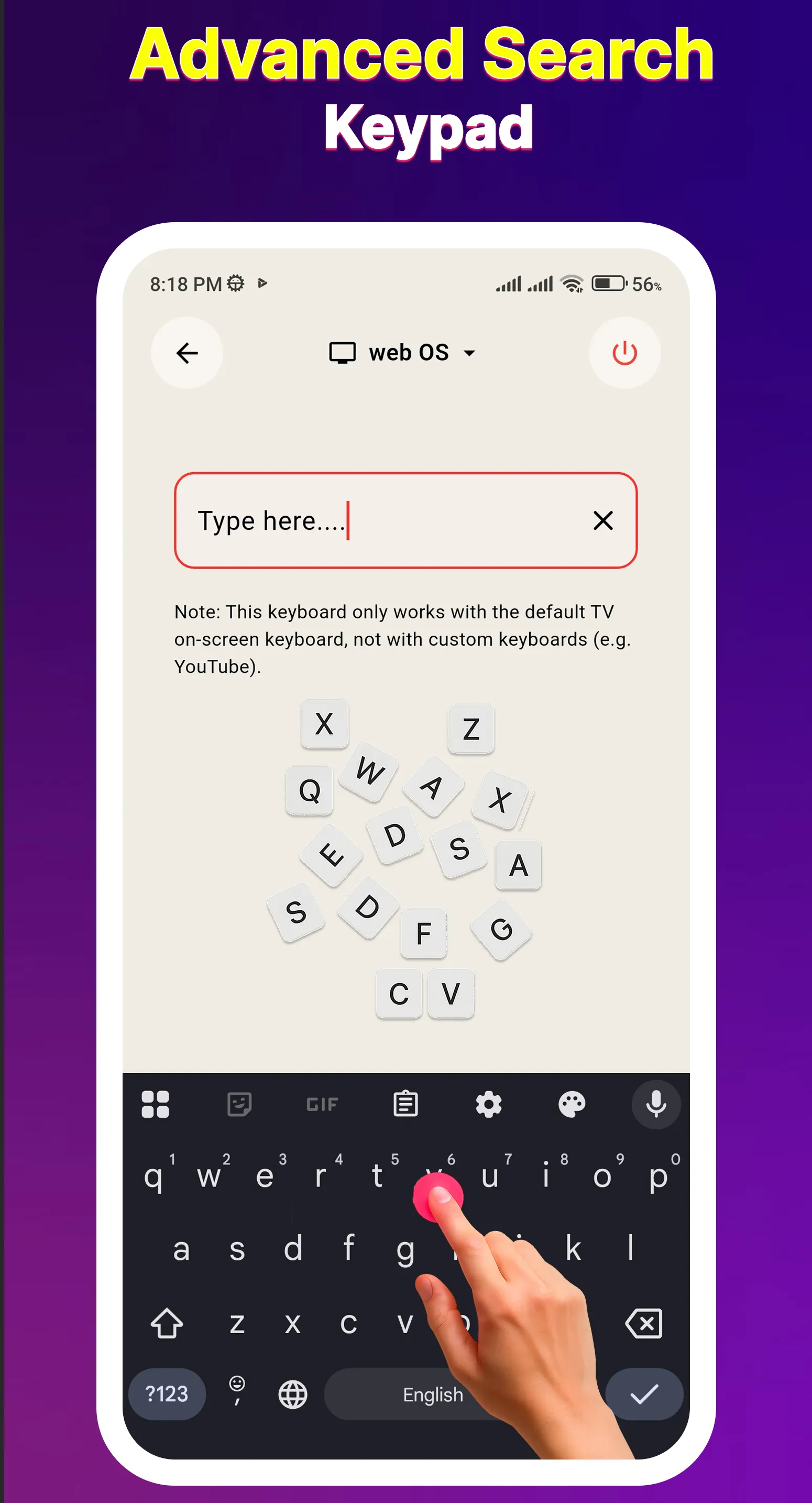 Remote for LG Smart TV | Indus Appstore | Screenshot