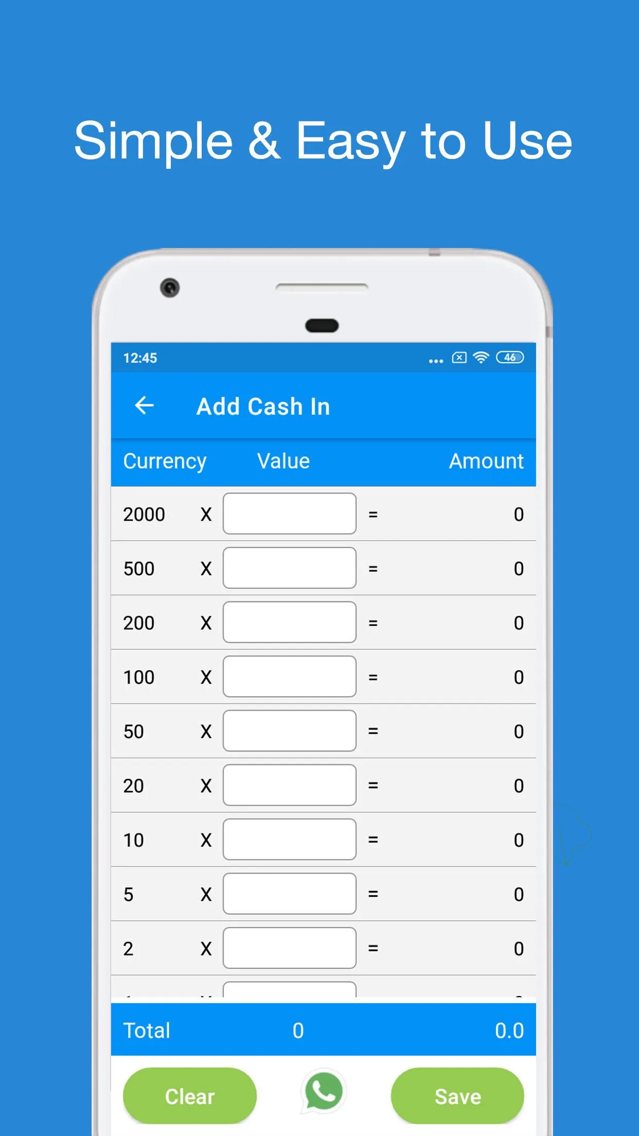 Currency Counter Calculator | Indus Appstore | Screenshot