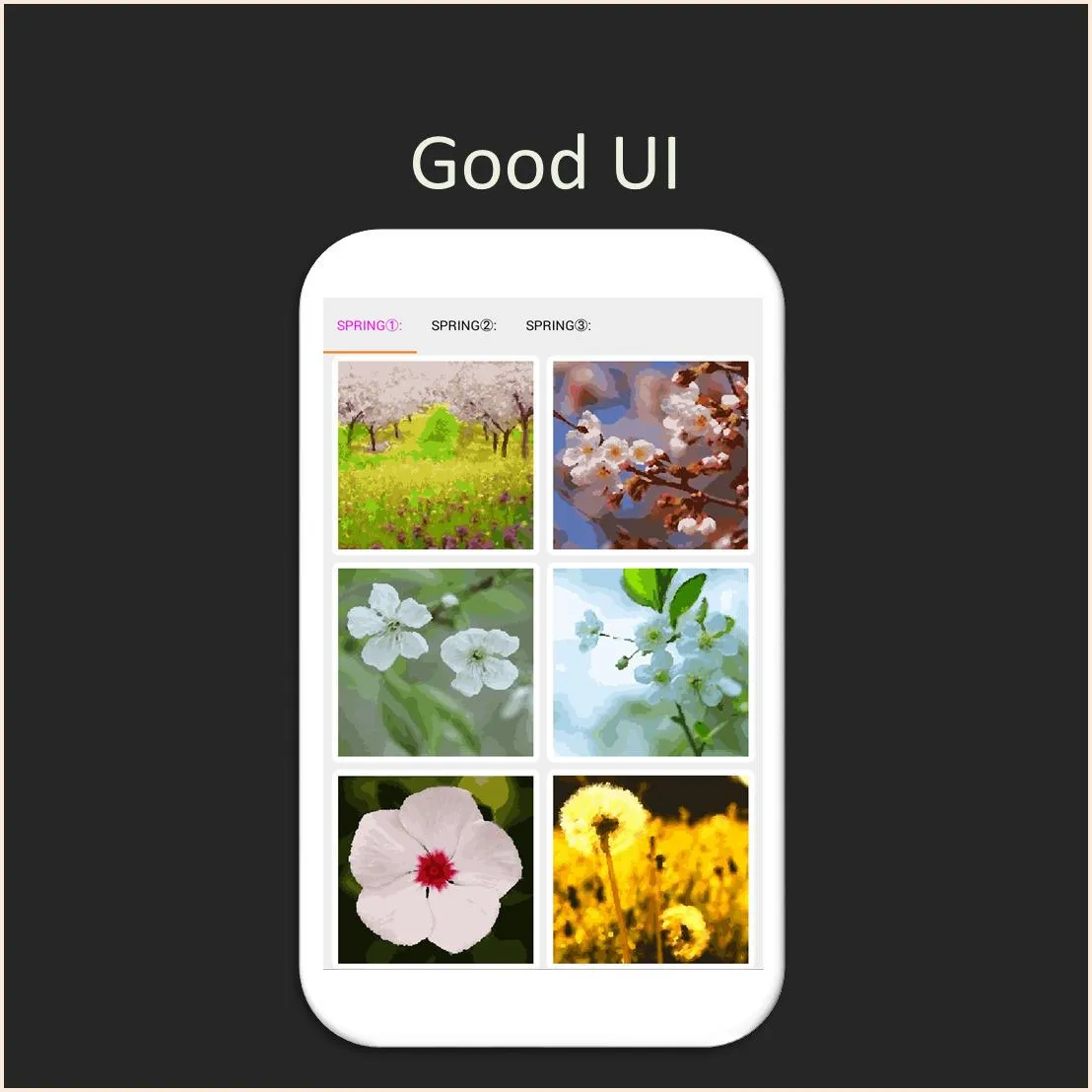 Color by Number - spring | Indus Appstore | Screenshot