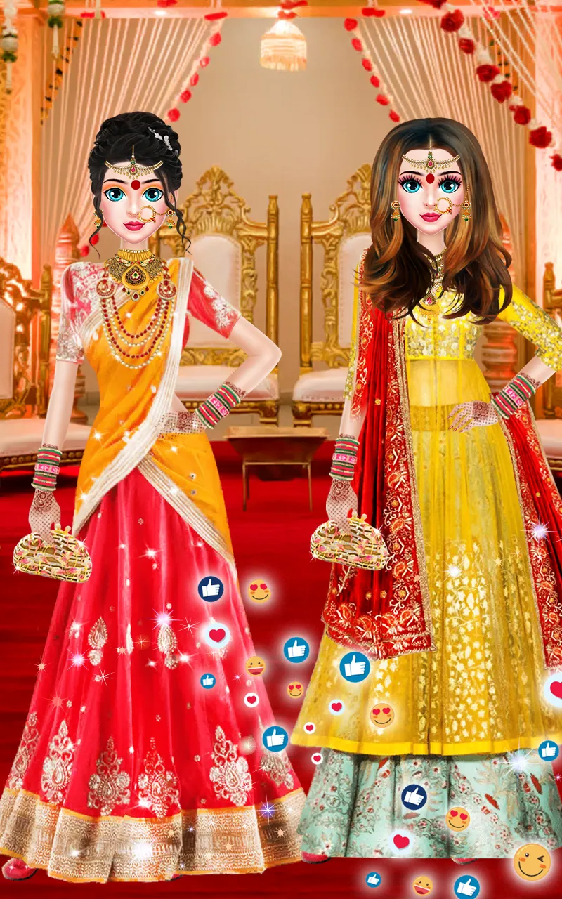 Indian Wedding Makeup Games | Indus Appstore | Screenshot