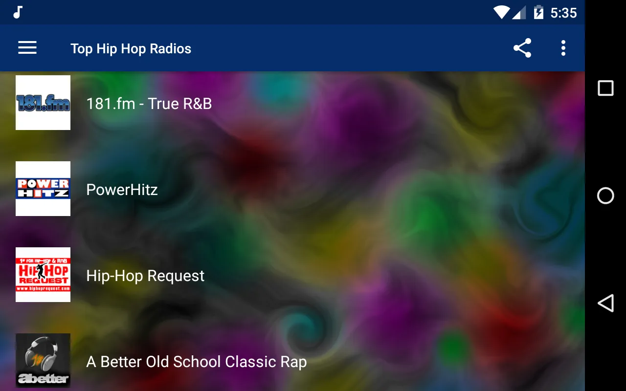 Top Hip Hop Radios | Indus Appstore | Screenshot