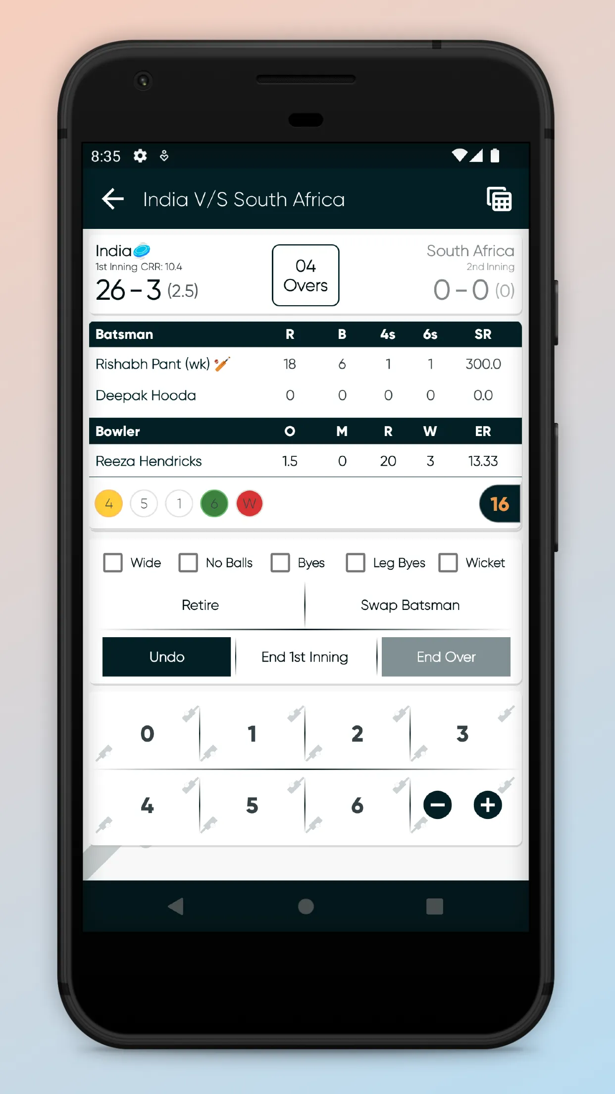 Cricket Scoring App - Yorker | Indus Appstore | Screenshot