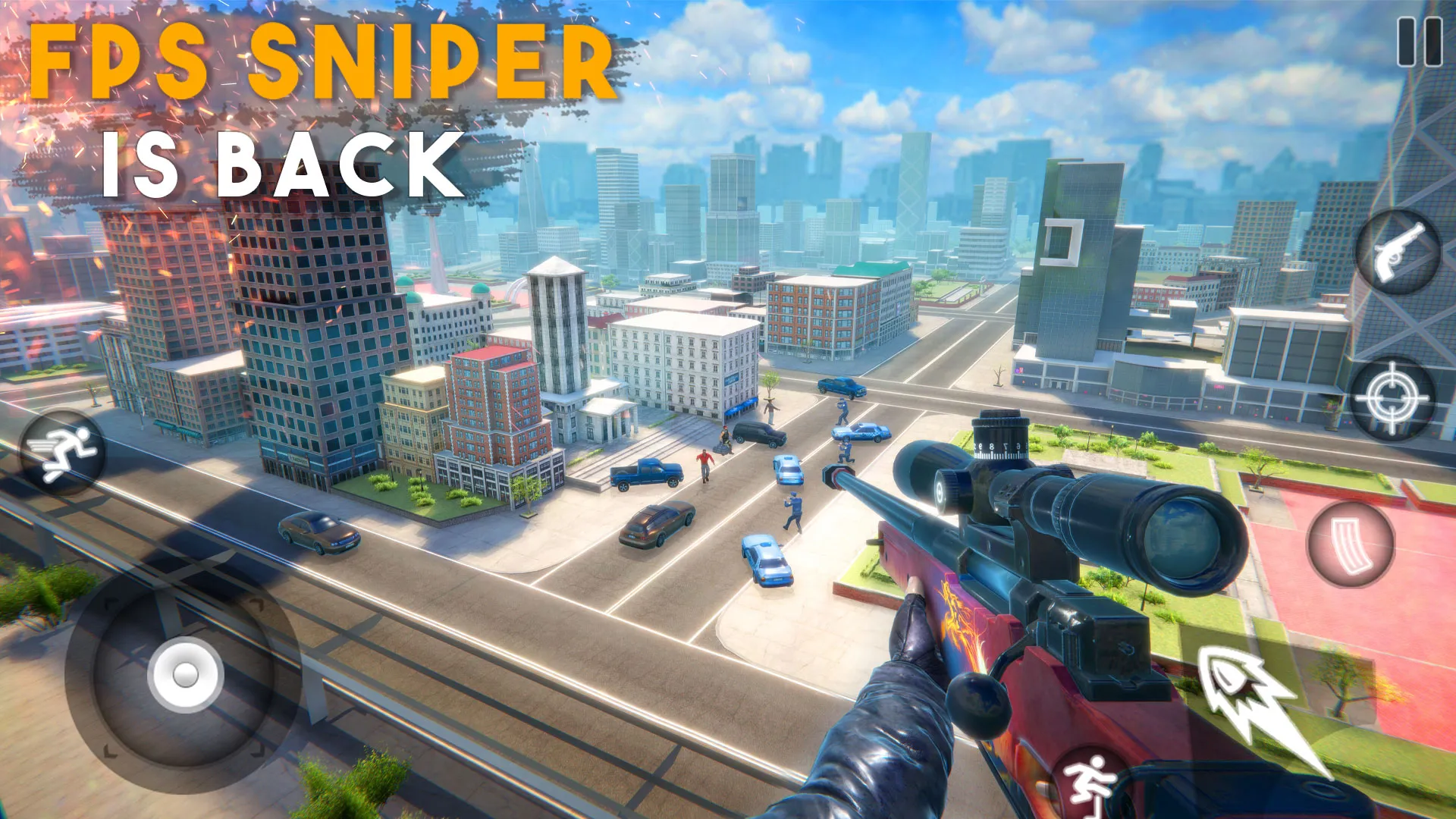 Sniper 3d Commando Offline | Indus Appstore | Screenshot