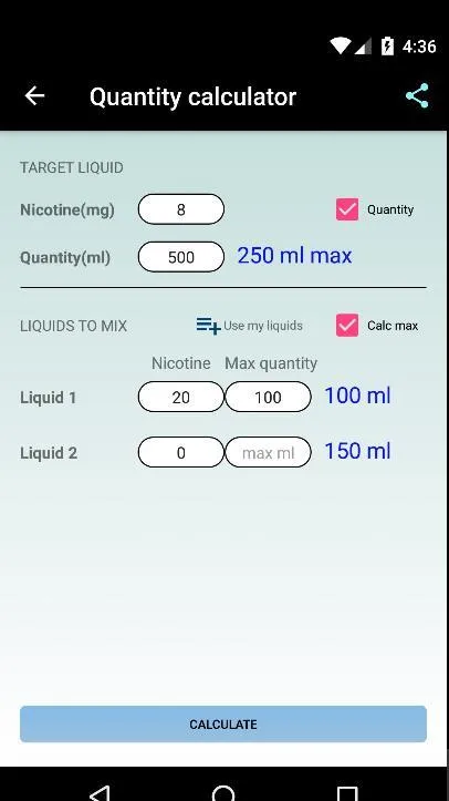 Liquid Manager | Indus Appstore | Screenshot