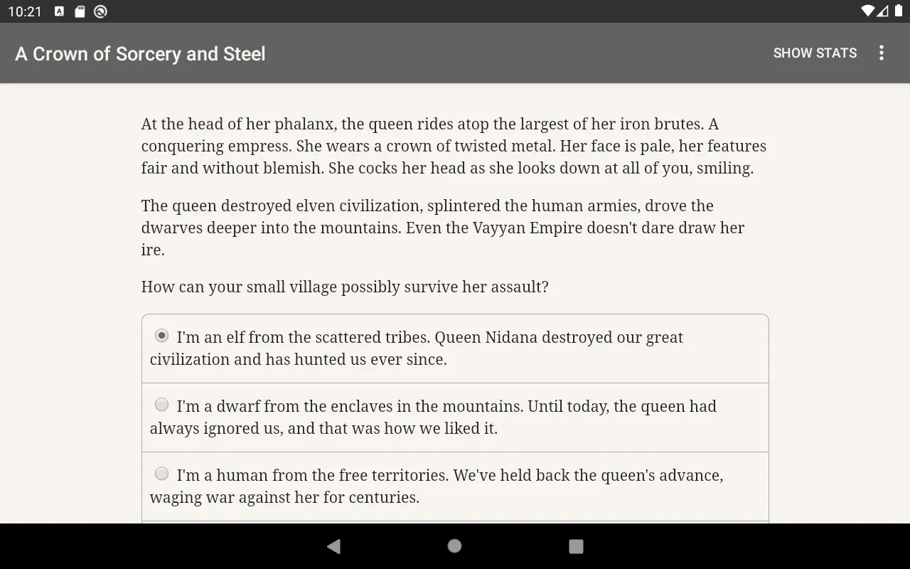 A Crown of Sorcery and Steel | Indus Appstore | Screenshot