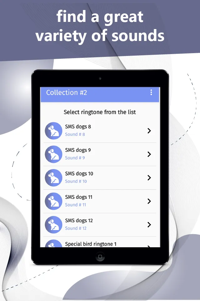 Dog Ringtones, dog sound | Indus Appstore | Screenshot