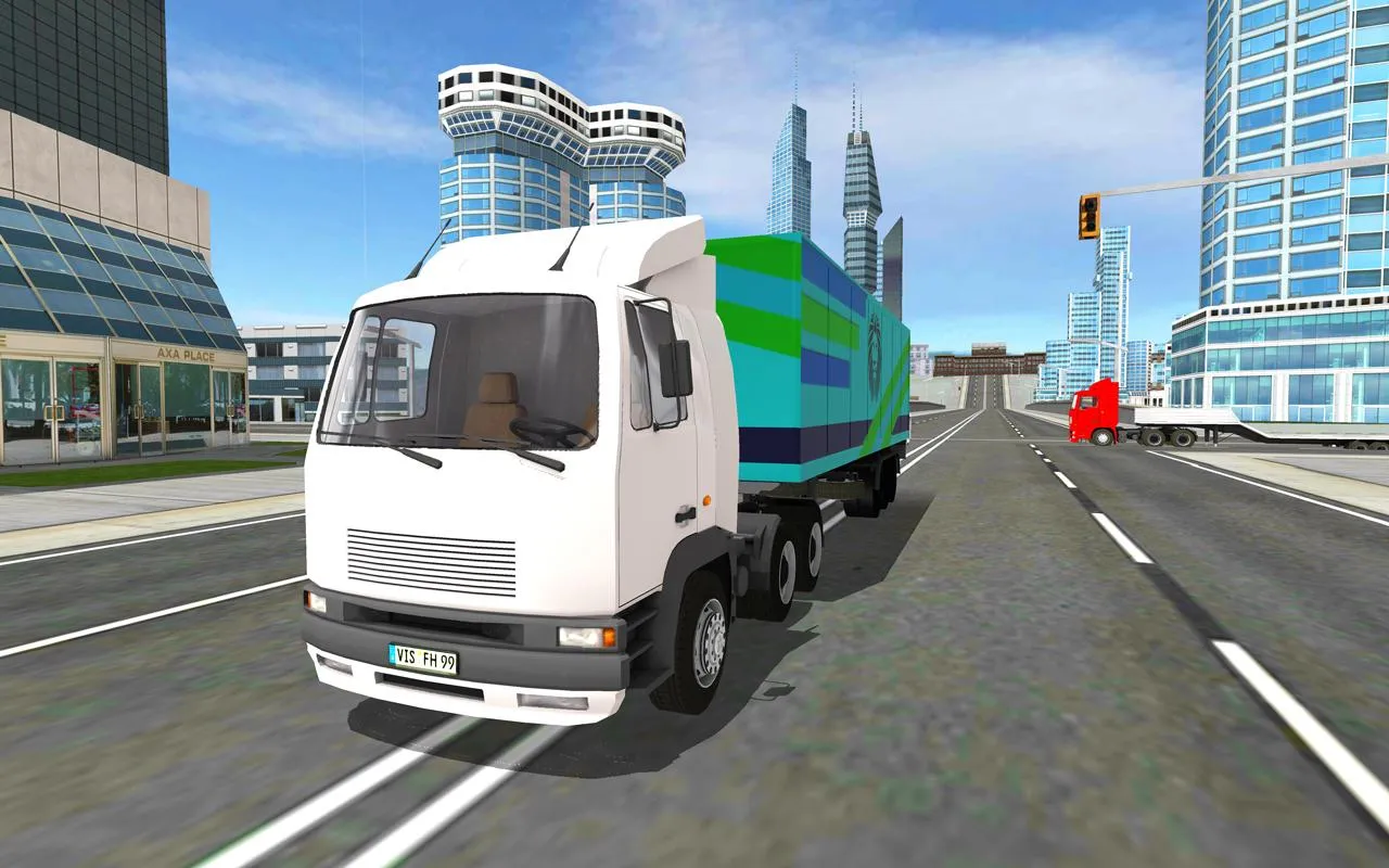 Euro Truck Driving Sim 2018 3D | Indus Appstore | Screenshot