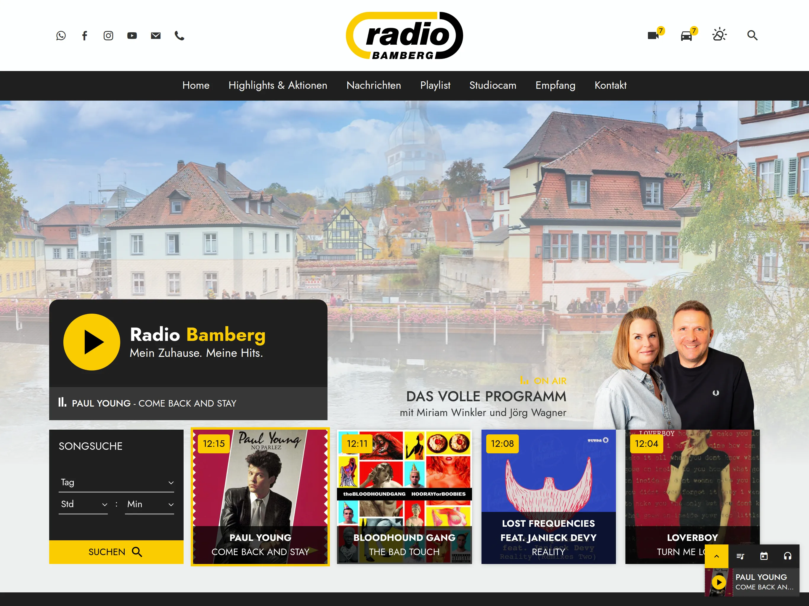 Radio Bamberg | Indus Appstore | Screenshot