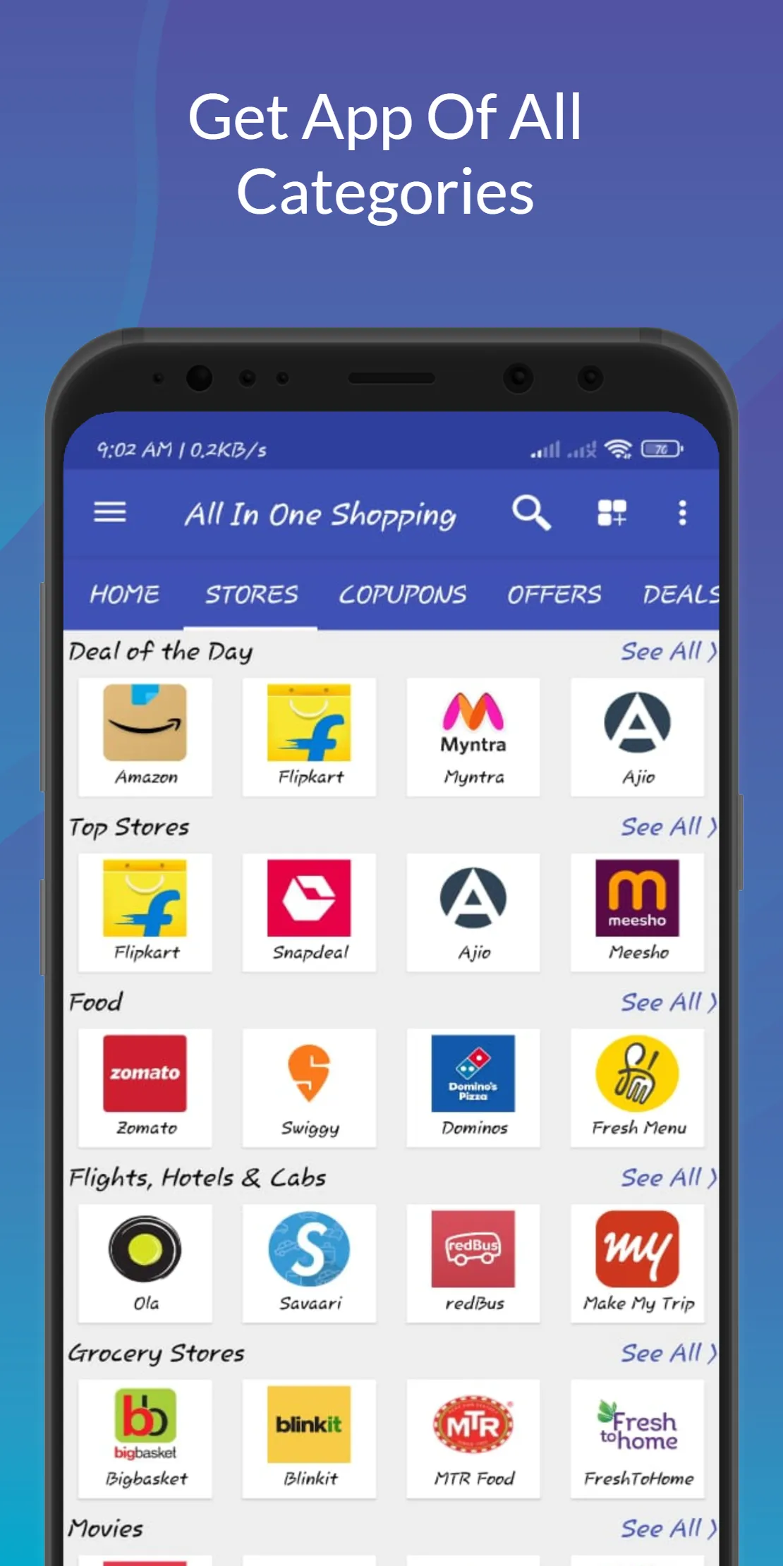 All in One Shopping App | Indus Appstore | Screenshot