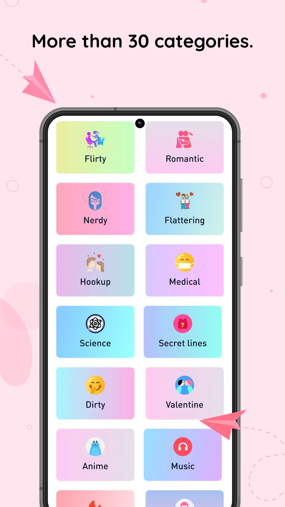 Flirty Pickup Lines & Messages | Indus Appstore | Screenshot
