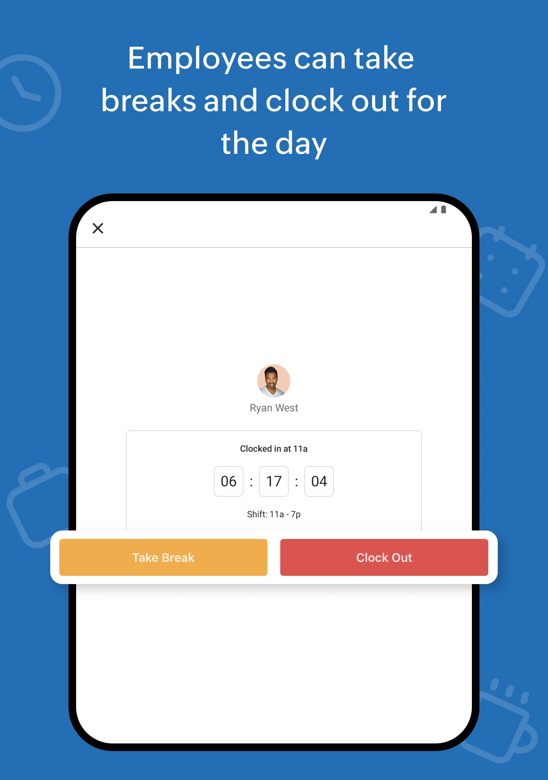 Zoho Shifts Kiosk | Indus Appstore | Screenshot