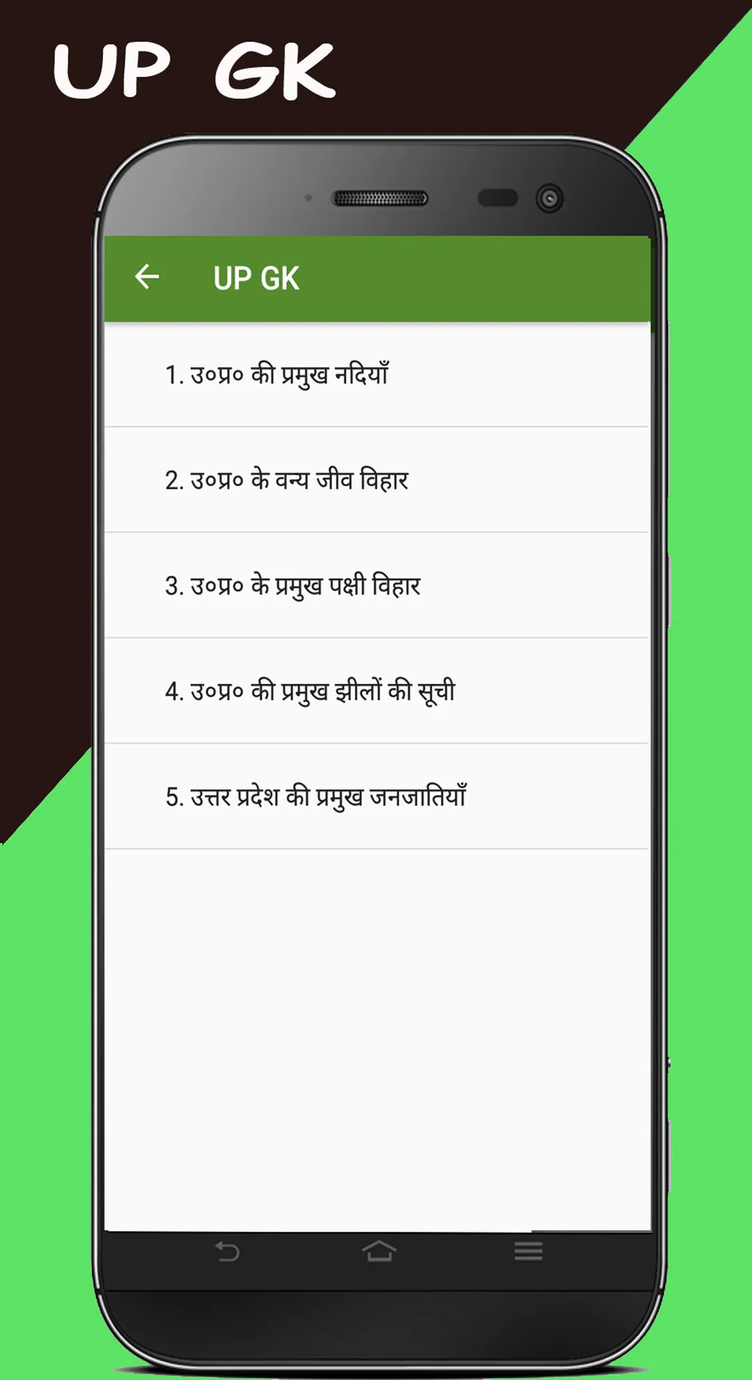 Uttar Pradesh GK,Quiz,OneLiner | Indus Appstore | Screenshot